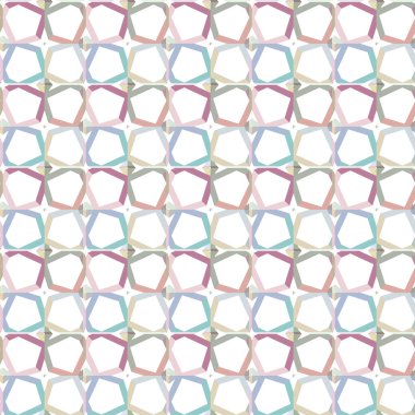 Soyut geometrik şablonun vektör çizimi