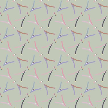 Modern geometrik vektör tasarımı, kusursuz desen çizimi