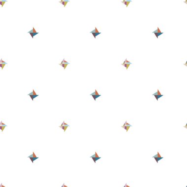 Soyut geometrik şablonun vektör çizimi