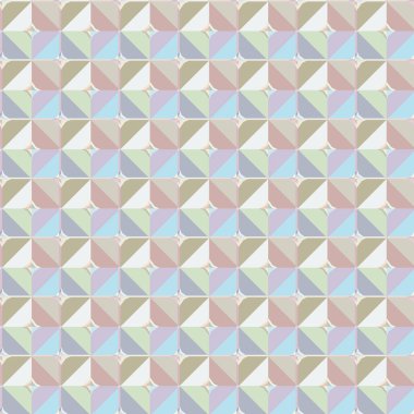 Soyut geometrik şablonun vektör çizimi