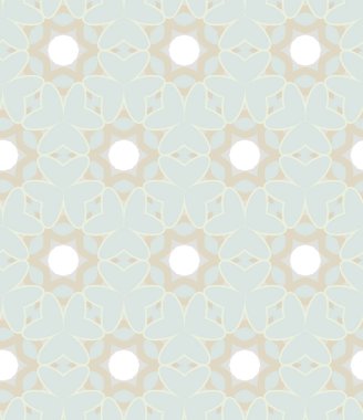 Geometrik şekilli kusursuz desen vektör çizimi