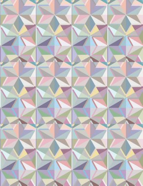 soyut kaleydoskop kumaş dikişsiz arkaplan, vektör illüstrasyonu 