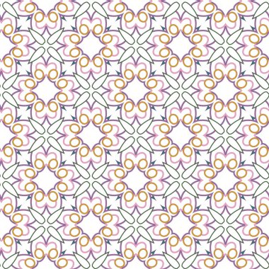 Soyut geometrik şablonun vektör çizimi