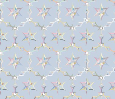 Modern geometrik vektör tasarımı, kusursuz desen çizimi