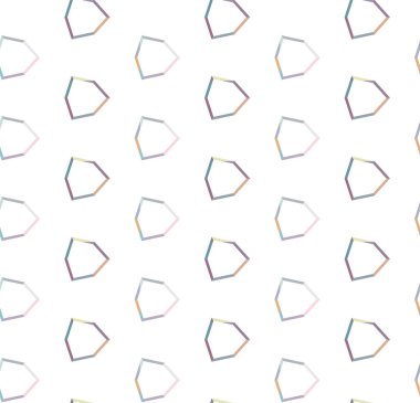 Soyut geometrik şablonun vektör çizimi