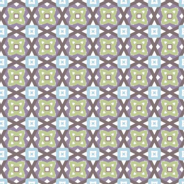 Kalpleri olan kusursuz bir model. Sonsuz geçmiş. vektör illüstrasyonu