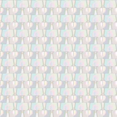 Modern geometrik vektör tasarımı, kusursuz desen çizimi