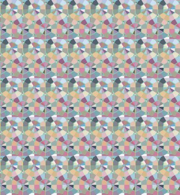 Soyut geometrik şablonun vektör çizimi