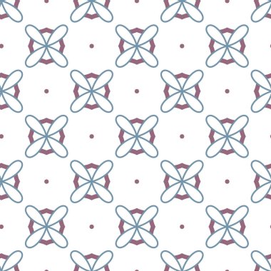 Soyut geometrik şablonun vektör çizimi