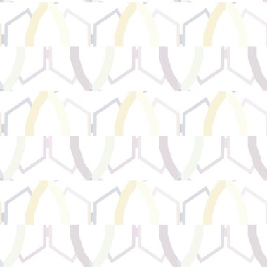 Modern geometrik vektör tasarımı, kusursuz desen çizimi