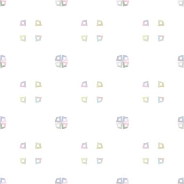 Soyut geometrik şablonun vektör çizimi