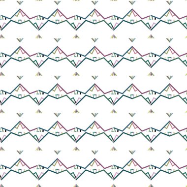 Modern geometrik vektör tasarımı, kusursuz desen çizimi