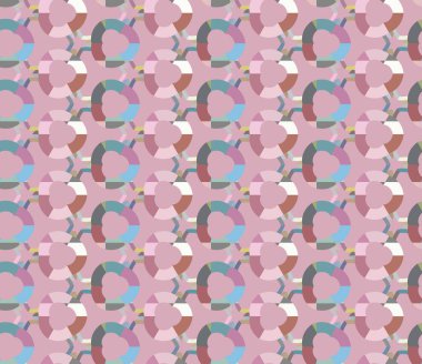 Soyut geometrik şablonun vektör çizimi