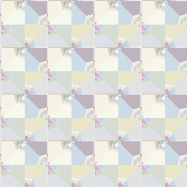 Modern geometrik vektör tasarımı, kusursuz desen çizimi