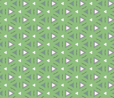 Soyut geometrik şablonun vektör çizimi