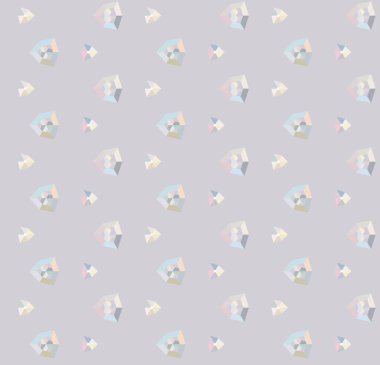 soyut kaleydoskop kumaş dikişsiz arkaplan, vektör illüstrasyonu 