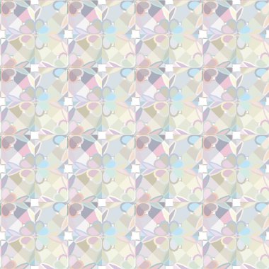 Soyut geometrik şablonun vektör çizimi