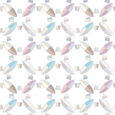 Soyut geometrik şablonun vektör çizimi