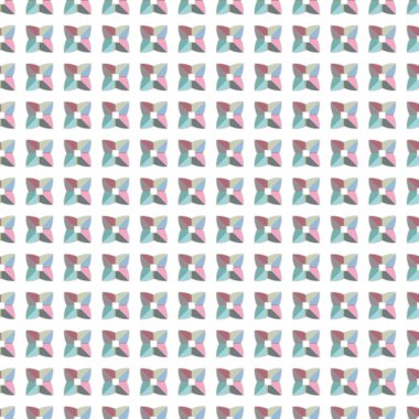 Modern geometrik vektör tasarımı, kusursuz desen çizimi