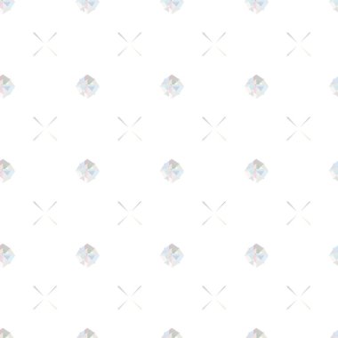 Modern geometrik vektör tasarımı, kusursuz desen çizimi