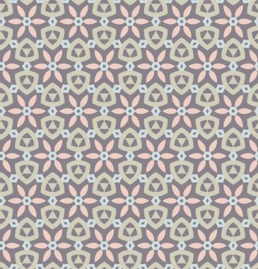 Modern geometrik vektör tasarımı, kusursuz desen çizimi