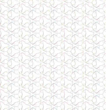 Geometrik şekilli kusursuz desen vektör çizimi
