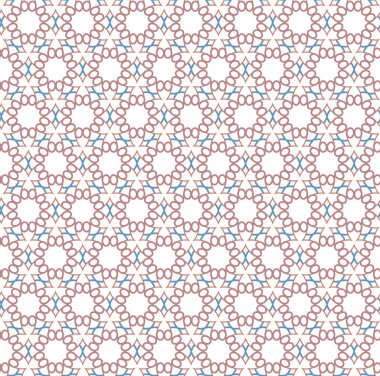 Soyut geometrik şablonun vektör çizimi