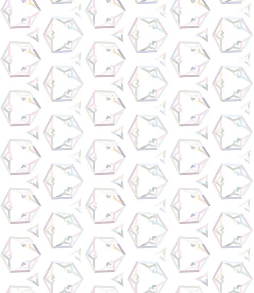 Vektorillustrasjon Abstrakt Geometrisk Mønster – stockvektor