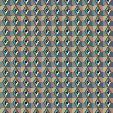 Soyut geometrik şablonun vektör çizimi