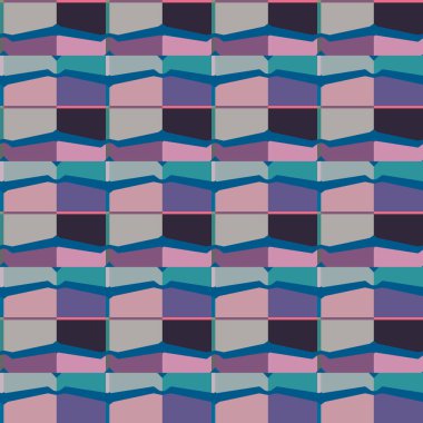 Soyut geometrik şablonun vektör çizimi