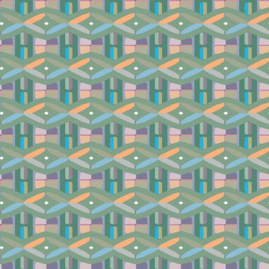 Soyut geometrik şablonun vektör çizimi