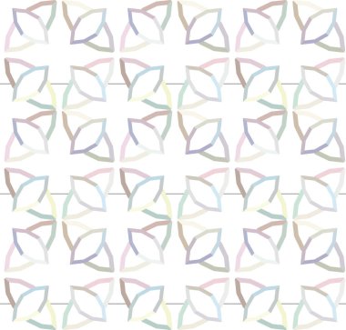 Soyut geometrik şablonun vektör çizimi