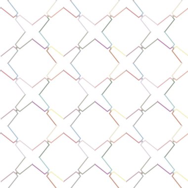 Modern geometrik vektör tasarımı, kusursuz desen çizimi