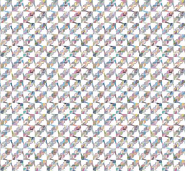 Modern geometrik vektör tasarımı, kusursuz desen çizimi