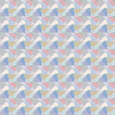 Soyut geometrik şablonun vektör çizimi