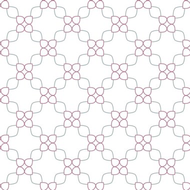 Geometrik şekilli kusursuz desen vektör çizimi