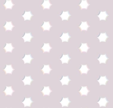 Kalpleri olan kusursuz bir model. Sonsuz geçmiş. vektör illüstrasyonu