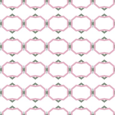 Modern geometrik vektör tasarımı, kusursuz desen çizimi