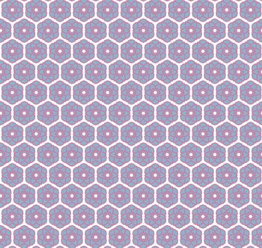 Modern geometrik vektör tasarımı, kusursuz desen çizimi