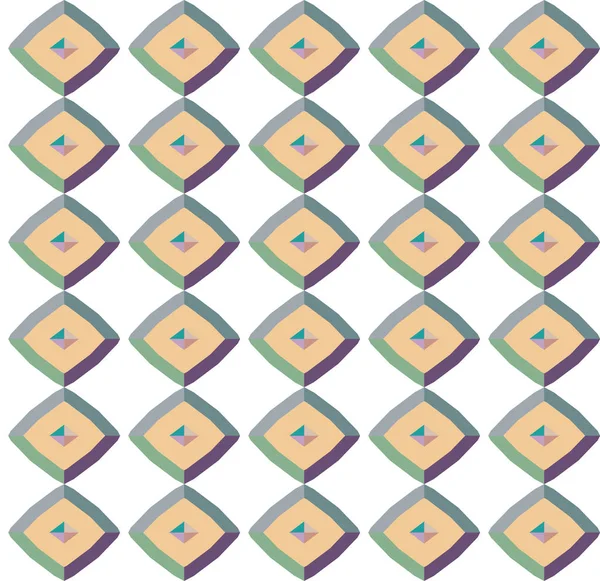 Moderne Geometrisk Vektorutforming Sømløs Mønsterillustrasjon – stockvektor