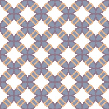 Modern geometrik vektör tasarımı, kusursuz desen çizimi