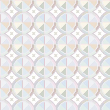 Modern geometrik vektör tasarımı, kusursuz desen çizimi