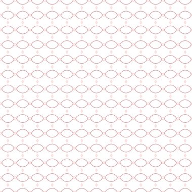 Kalpleri olan kusursuz bir model. Sonsuz geçmiş. vektör illüstrasyonu