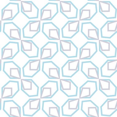 Kalpleri olan kusursuz bir model. Sonsuz geçmiş. vektör illüstrasyonu