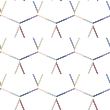 Soyut geometrik şablonun vektör çizimi