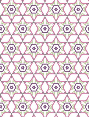 Soyut geometrik şablonun vektör çizimi