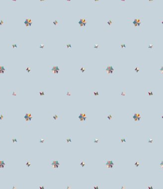 Soyut geometrik şablonun vektör çizimi