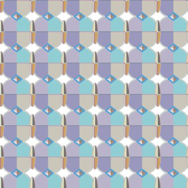 Soyut geometrik şablonun vektör çizimi