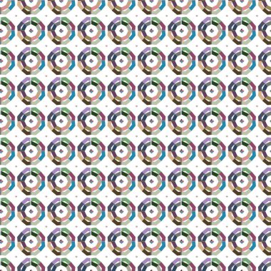 Soyut geometrik şablonun vektör çizimi