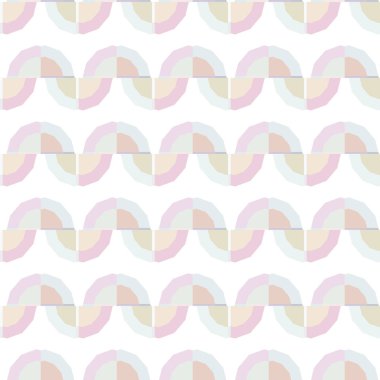 Modern geometrik vektör tasarımı, kusursuz desen çizimi